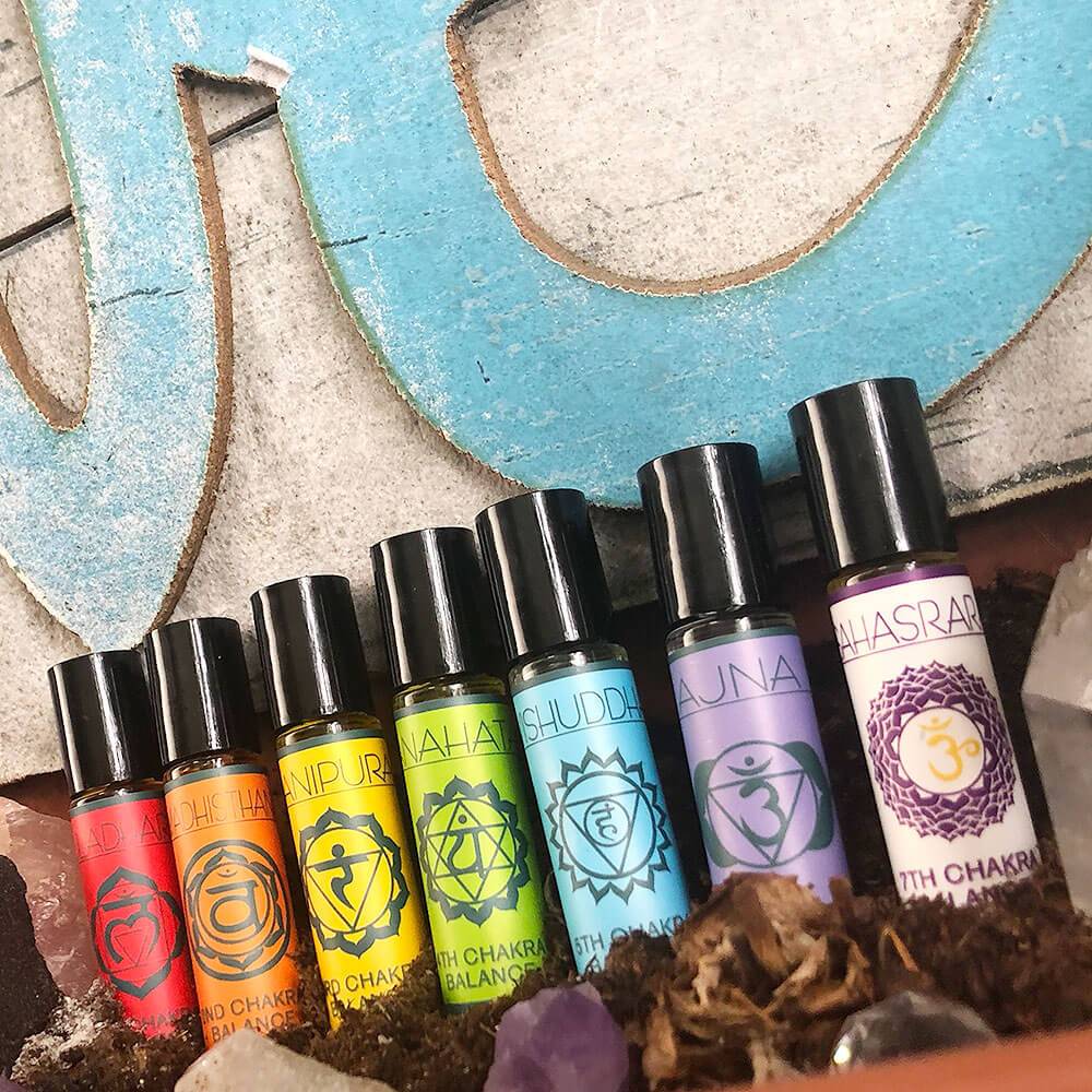 Chakra Roll-On Perfume Oil - .33 oz. – Molly's Apothecary