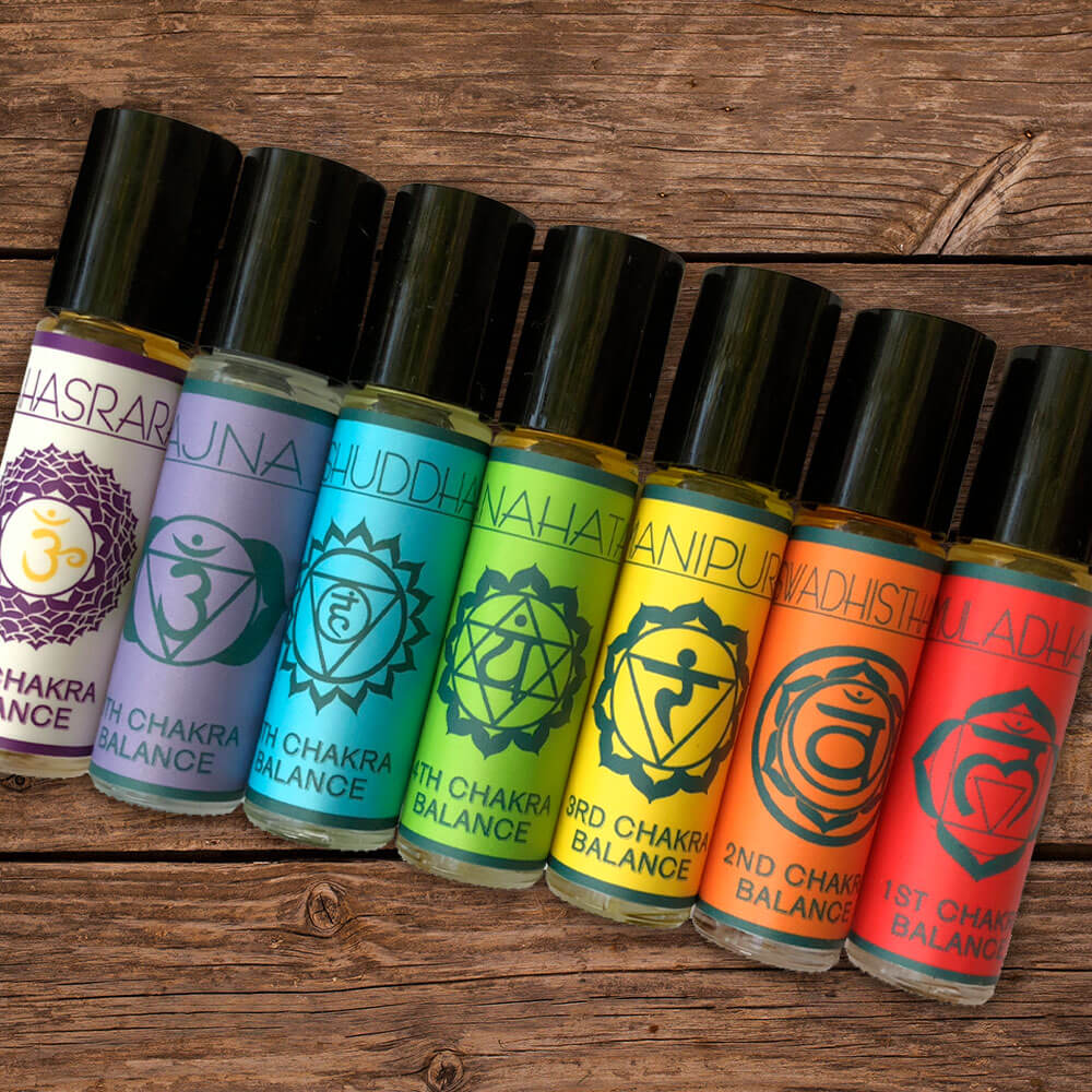 Chakra Rollerballs Collection